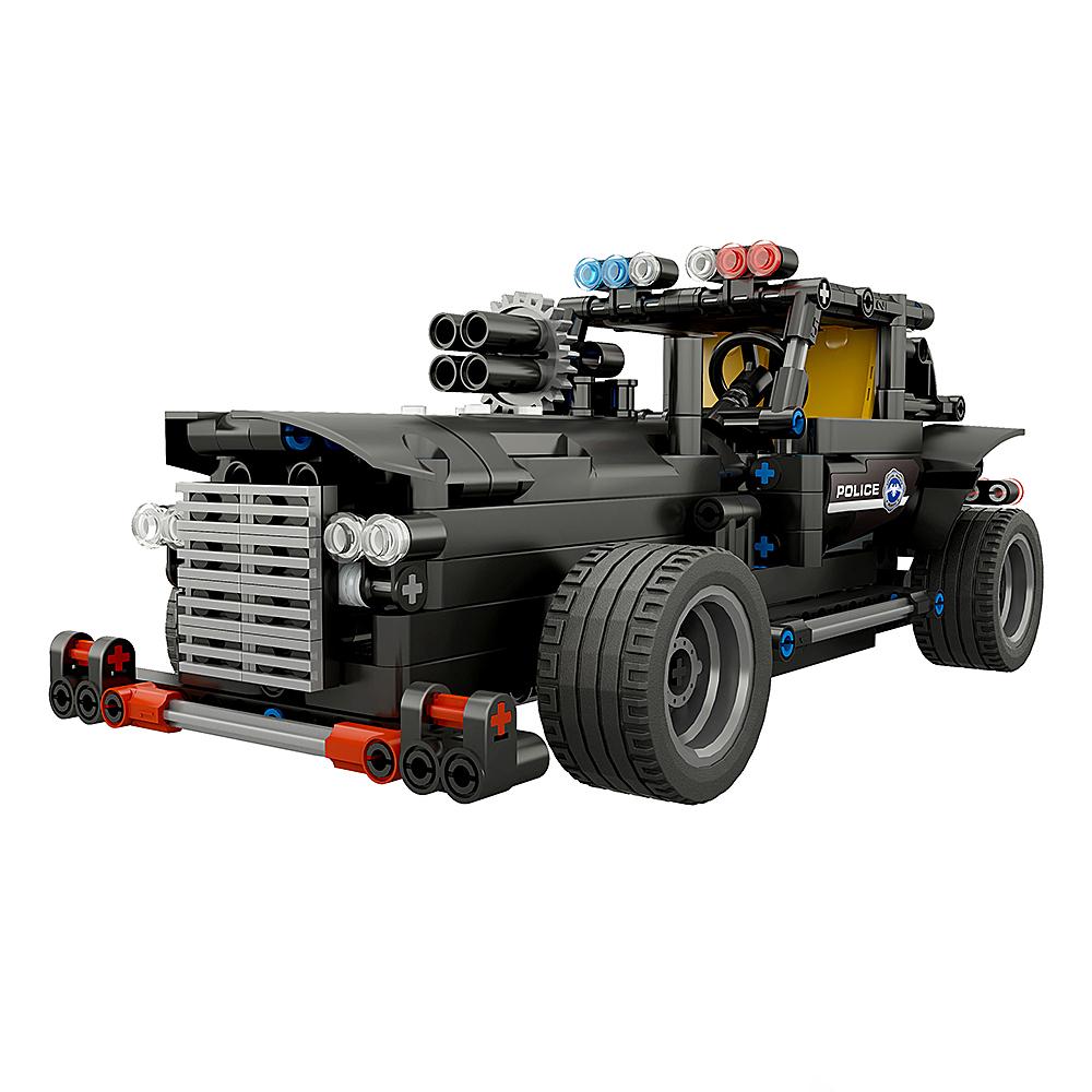 BB13007 462PCS DIY Command Vehicle 2.4G Дистанционное управление Строительный блок RC Автомобильная игрушка разноцветный