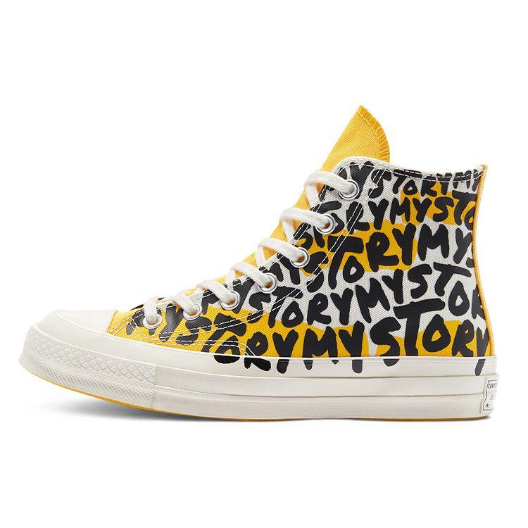 Кроссовки унисекс Converse Chuck 70 High My Story Yellow Egret Amarillo 170282C 36.5