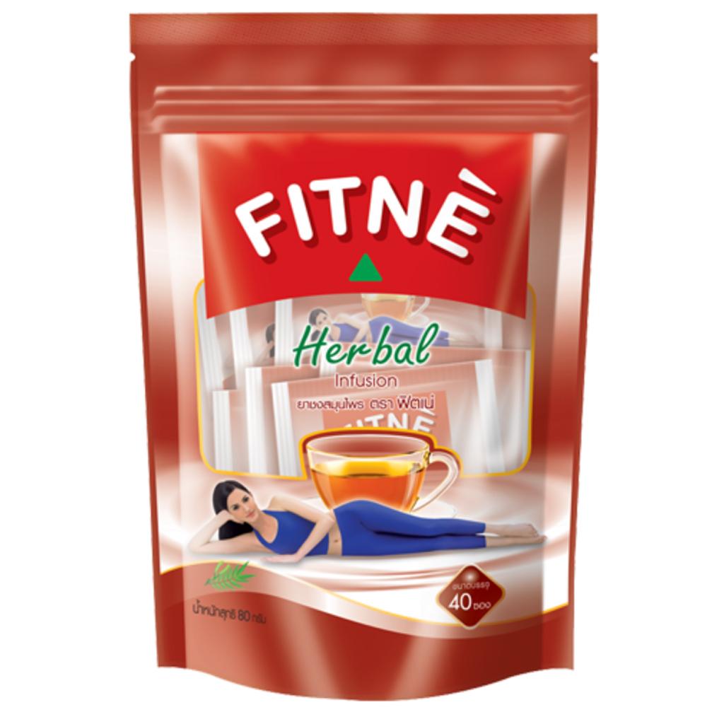  FITNE  Травяной чай с оригинальным вкусом, 100% из натуральных трав, 10 / 20 / 40 пакетиков - тайский 10 Sachets коричневый