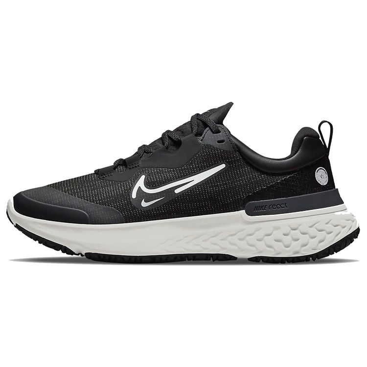 Nike React Miler 2 Shield Black White Женские кроссовки Off-Noir Светло-дымчато-серый платиновый оттенок DC4066-001 36