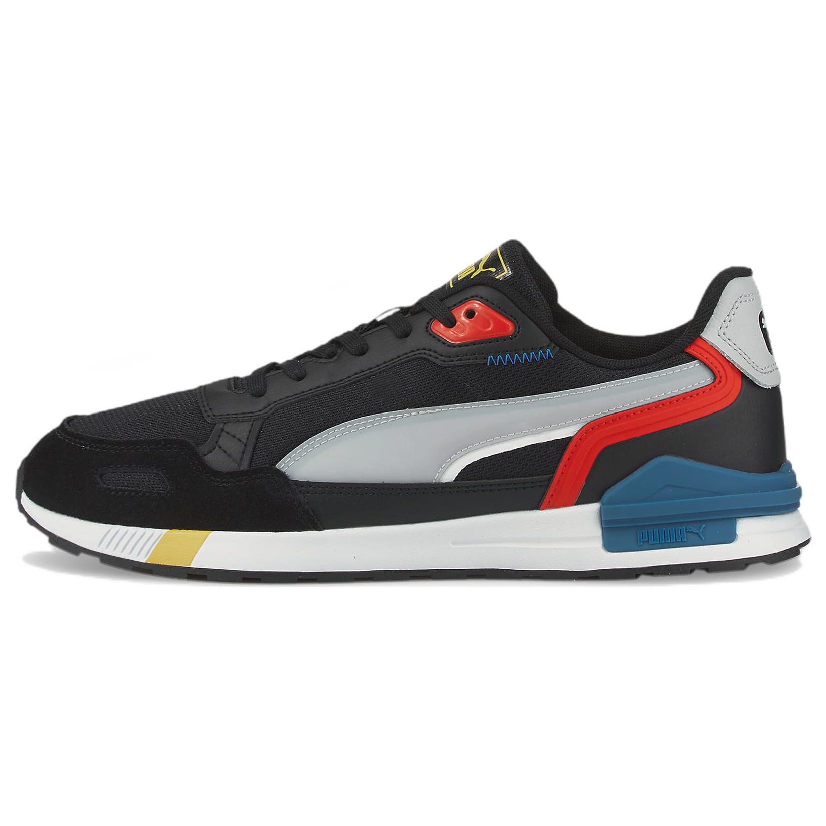 Кроссовки унисекс Puma Graviton Tera Black Harbour Mist Red White High-Risk-Red 383058-03 36