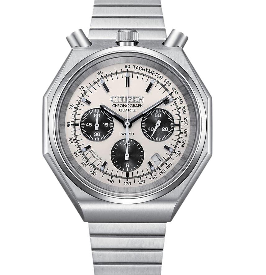 Часы CITIZEN с кварцевым хронографом из нержавеющей стали AN3700-62A