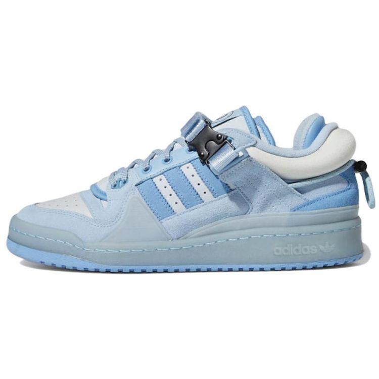 Кроссовки унисекс adidas Bad Bunny x Forum Buckle Low Blue Tint Light-Blue Clear-Blue GY9693 36
