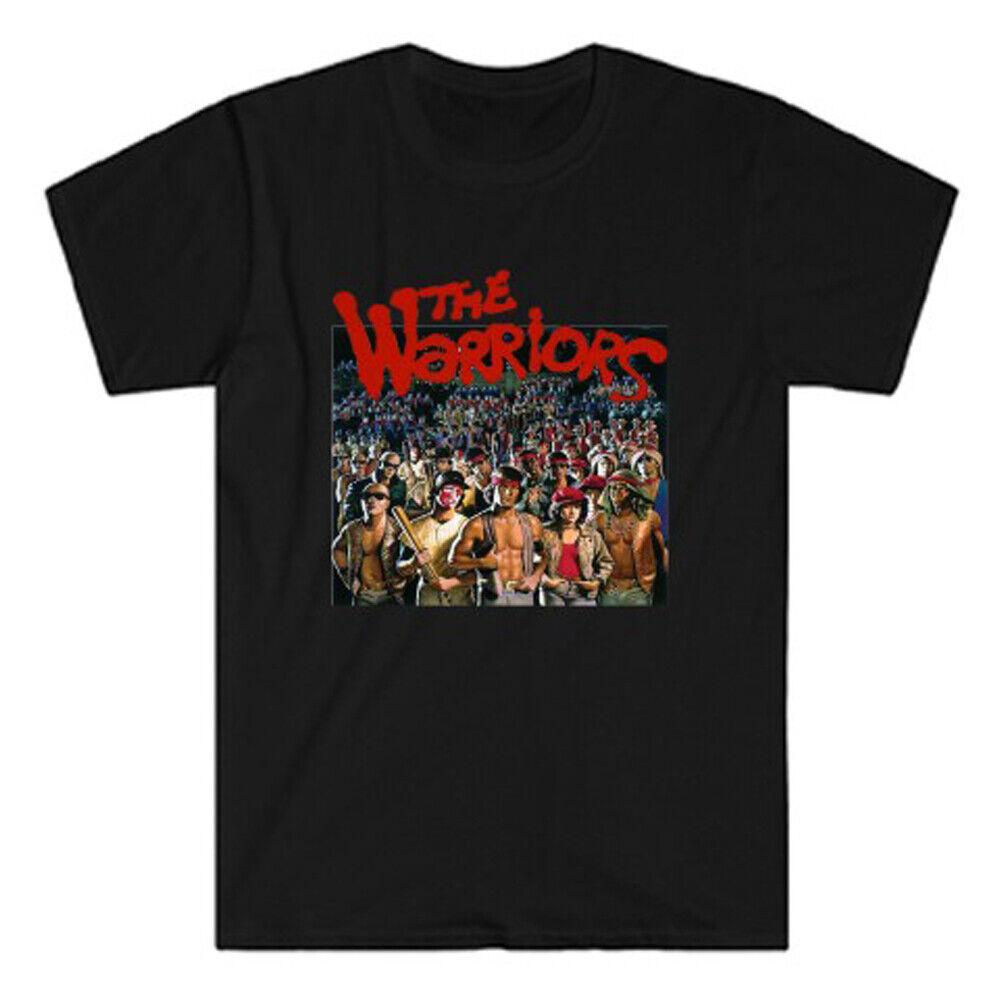 Черная футболка унисекс с логотипом The Warriors The War Movie S