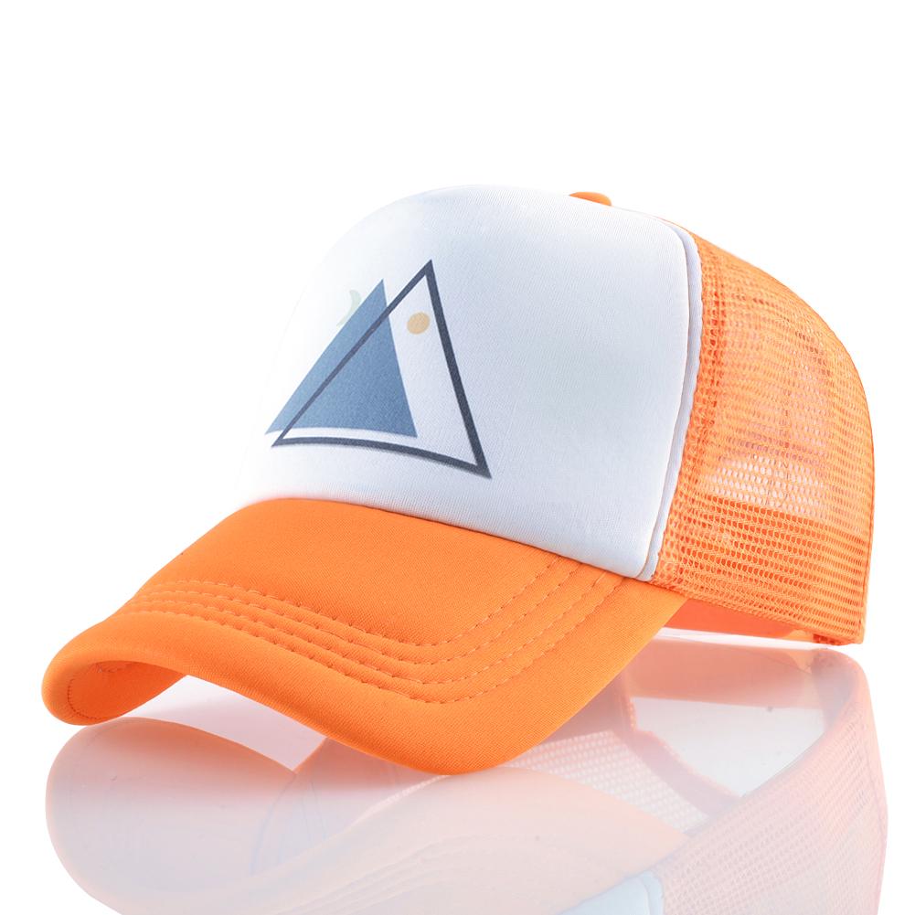 Snapback Trucker Кепки Мужчины Дышащая Бейсболка Женщины Унисекс Уличная Одежда Хип-Хоп Шляпы Летняя Шляпа 56-60cm белый