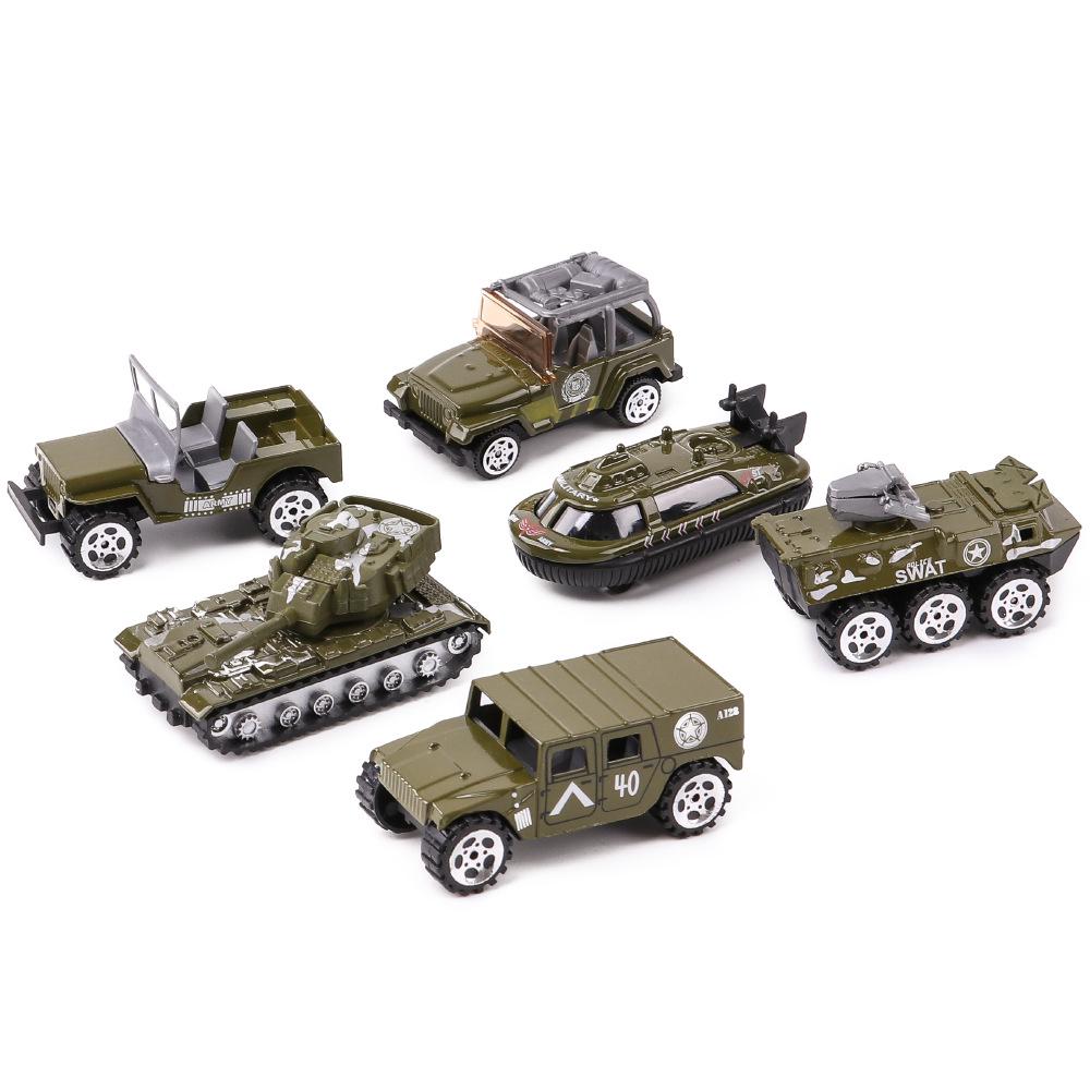 Мини-военные транспортные средства, армейский танк из сплава, игрушки для детей, пластиковый раздвижной автомобиль-грузовик, детские игрушки, подарки для мальчика 1
