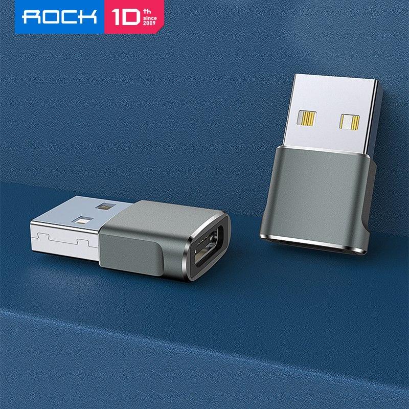 Переходник USB OTG «папа» на «мама» типа C Преобразователь кабеля типа C Адаптер кабеля USB-C Зарядное устройство для передачи данных чёрный