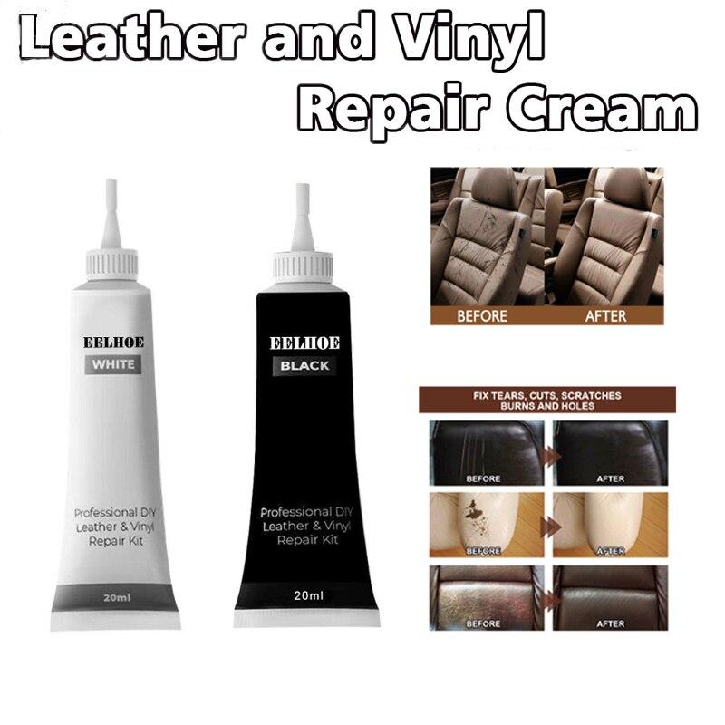 Очистители кожи и обивки Гель Advanced Leather Repair Gel для восстановления салона автомобиля, домашнего ухода за кожей, средство для ремонта мебели, 20 мл белый