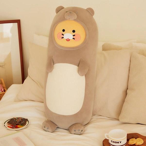 Подушка для куклы-спящего друга Kakao Friends Bear Chun-sik, разные цвета, популярные игрушки для корейских детей