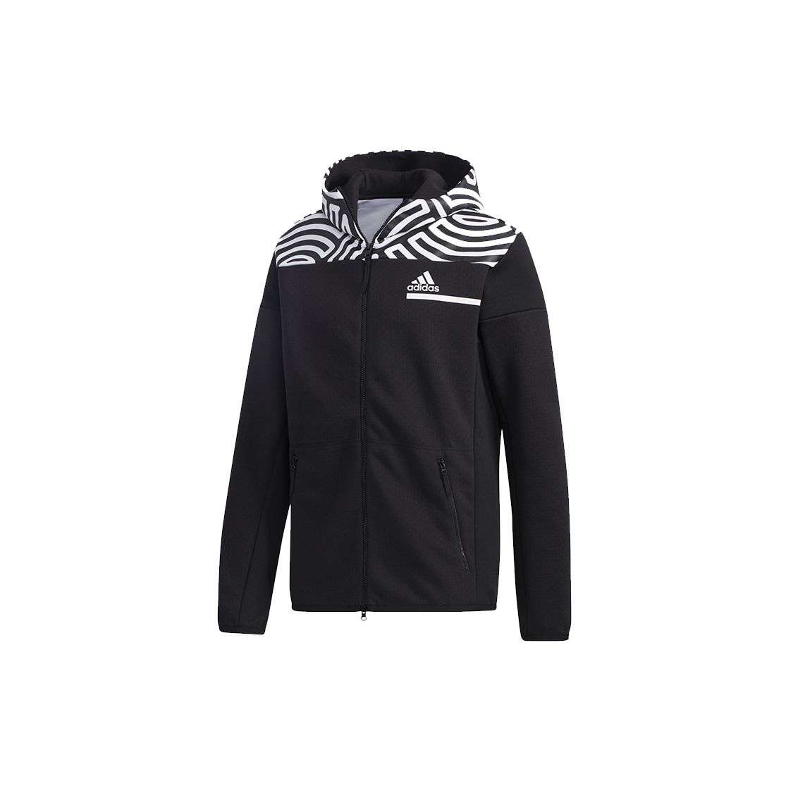 Adidas X Hiroko Takahashi ZNE Толстовка Свободного кроя Спортивная куртка Мужская Верхняя одежда Черный GN5670 M