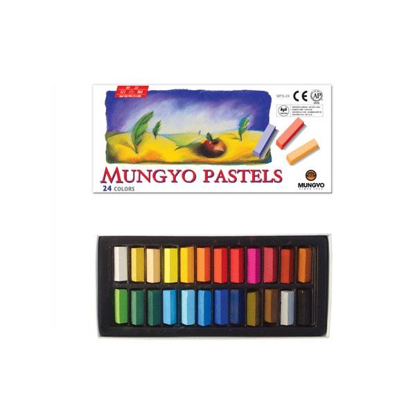Mungyo Non Toxic Mungyo Soft Pastel Набор из 24 квадратных мелков разных цветов