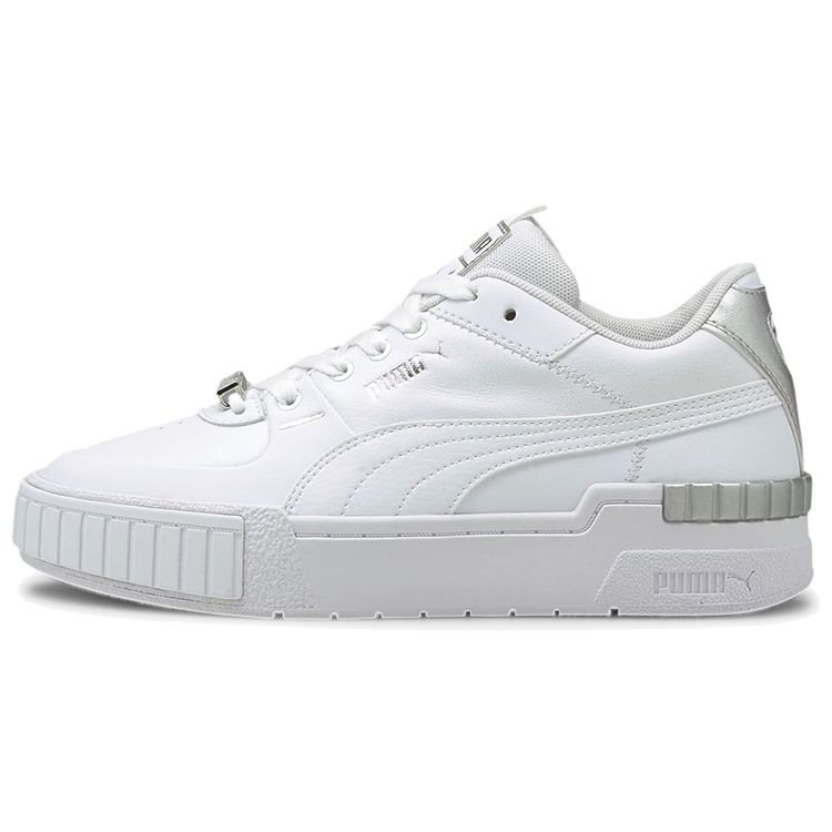 Кроссовки Puma Cali Sport Metallic - Белые женские 375050-01 35.5