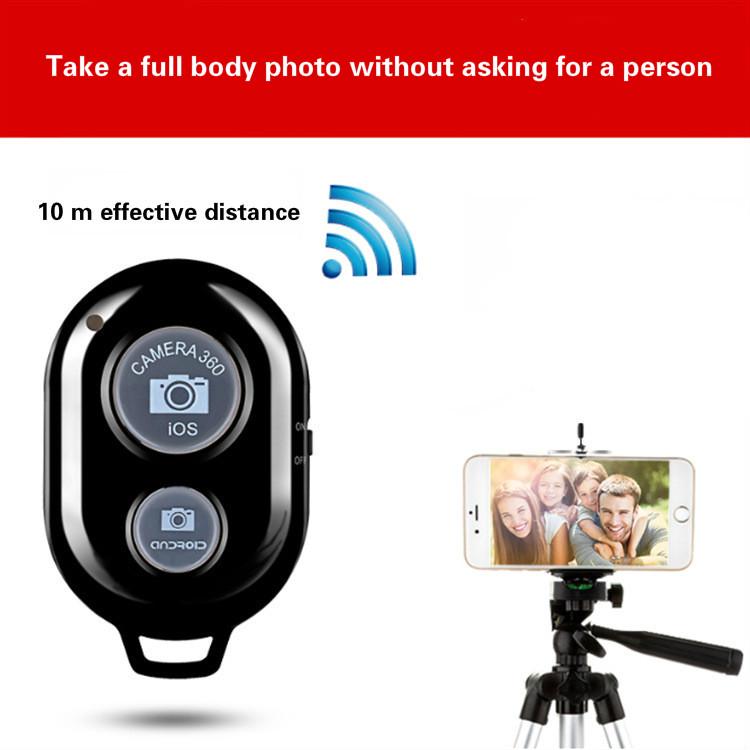 Кнопка дистанционного управления Беспроводная связь Bluetooth Selfie Stick Shutter Self-Timer Camera для смартфона зелёный