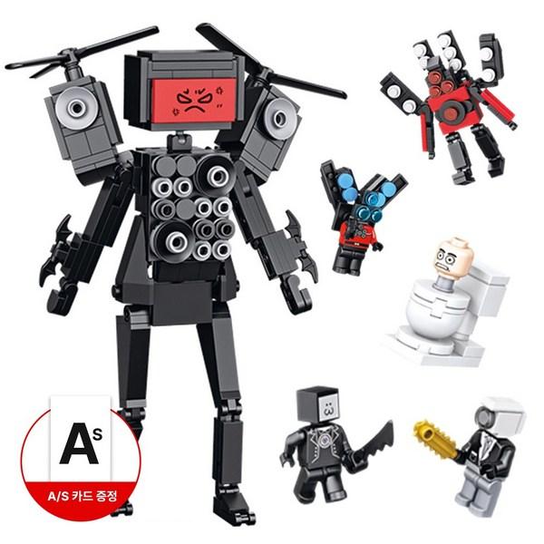 BLEO SKIBIDI Туалет Titan TV Man Cinema Man Cinema Mob 5 Большой размер AS Card