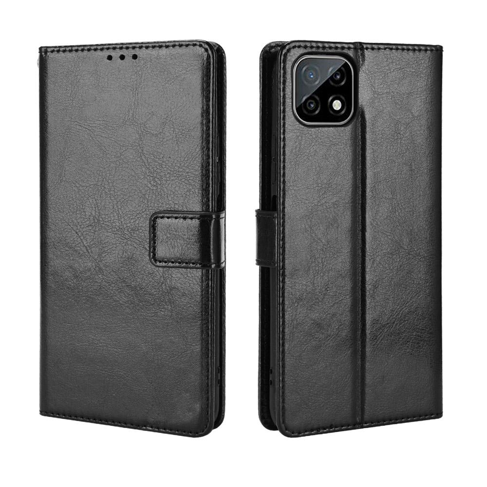 Чехлы-бумажники  Joom Чехол-бумажник из искусственной кожи для Wiko T3 T 3 WikoT3, чехол-книжка с откидной крышкой, чехол для телефона For Wiko T3 коричневый