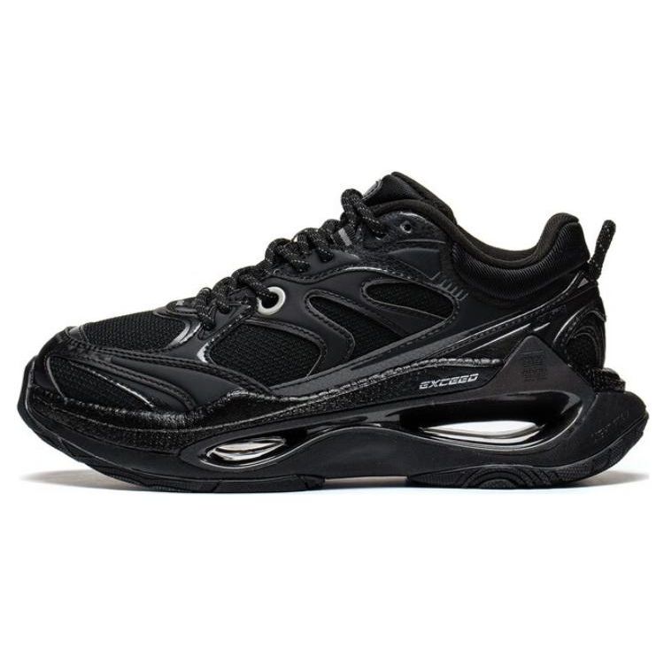 Li-Ning Beyond Durable Breathable Low-Top Casual Shoes Женские кроссовки Черные AZGT004-4 36⅓