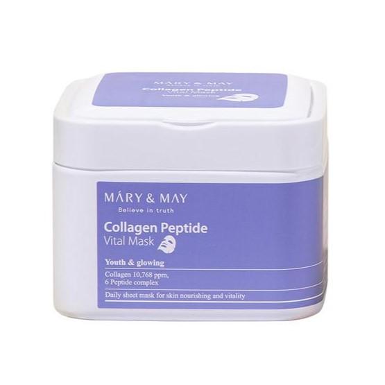 [Mary&May] Collagen Peptide Vital Mask 400 г 30 шт.