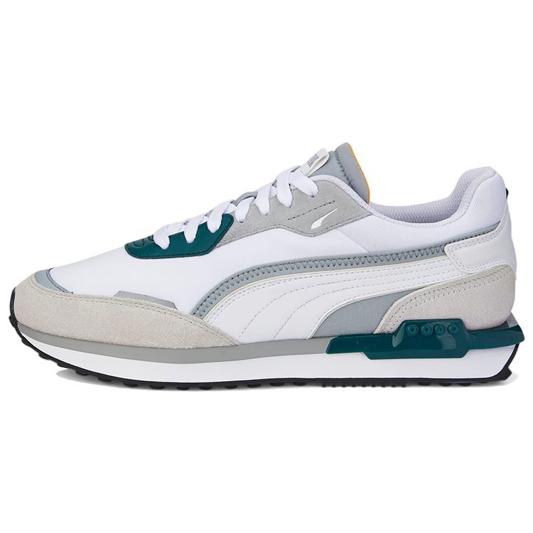 Кроссовки унисекс Puma City Rider White Nimbus Cloud Черные 382044-20 35.5