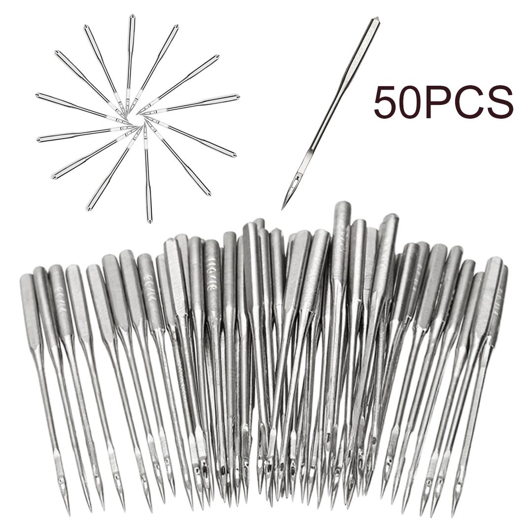 Иглы для бытовых швейных машин, 50 шт., универсальная игла 50pcs