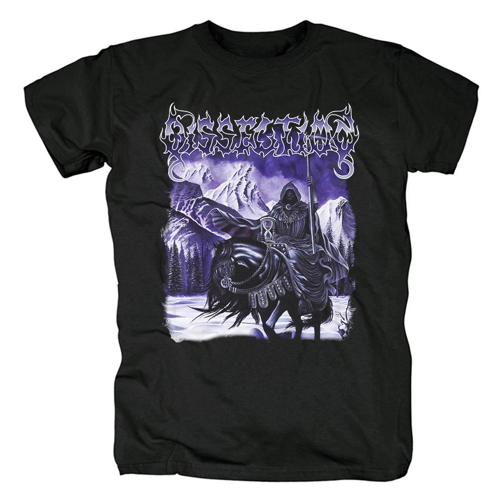 Harajuku, модная футболка унисекс, футболка Death Metal Band Dissection, футболка Storm of the Lights Bane, повседневная уличная футболка, футболка унисекс 2XL
