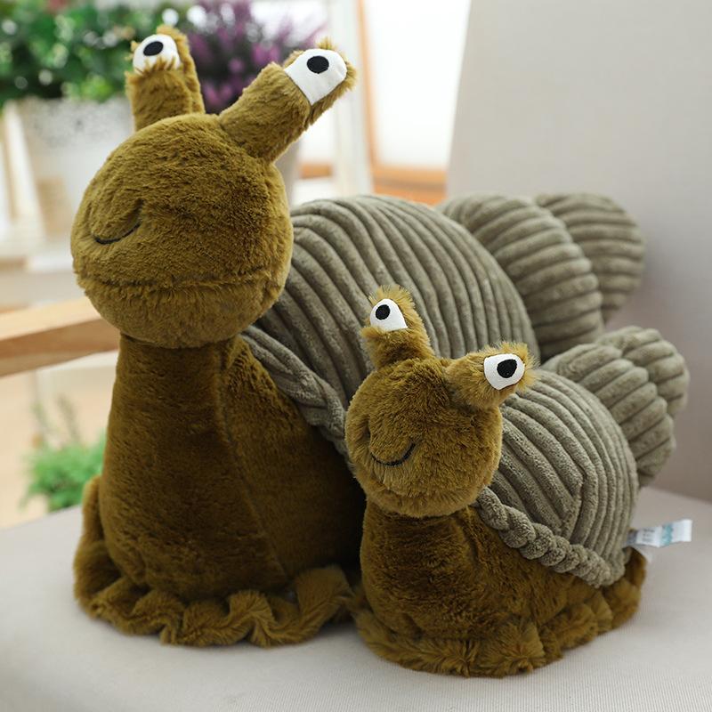 Улитка плюшевая игрушка детская кукла подушка подушка креативная игрушка 28cm