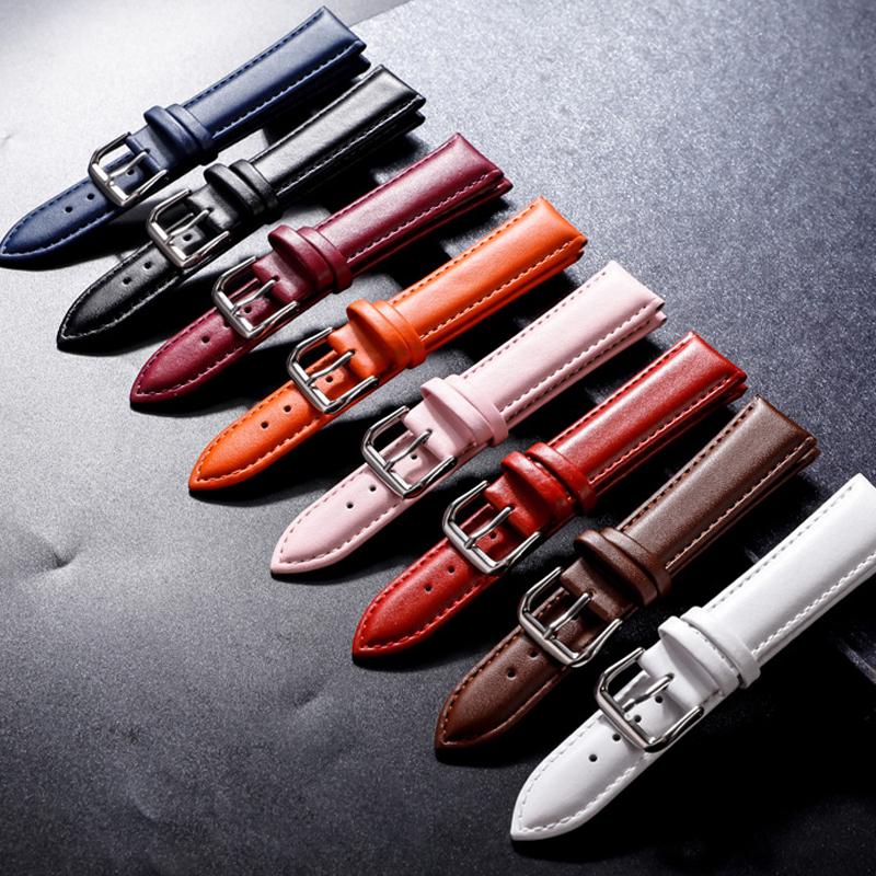 Универсальный ремень унисекс для часов Writst Watch Band Watch Srtap Durable 12/14/16/18/19/20/21/22/24 мм 12mm чёрный