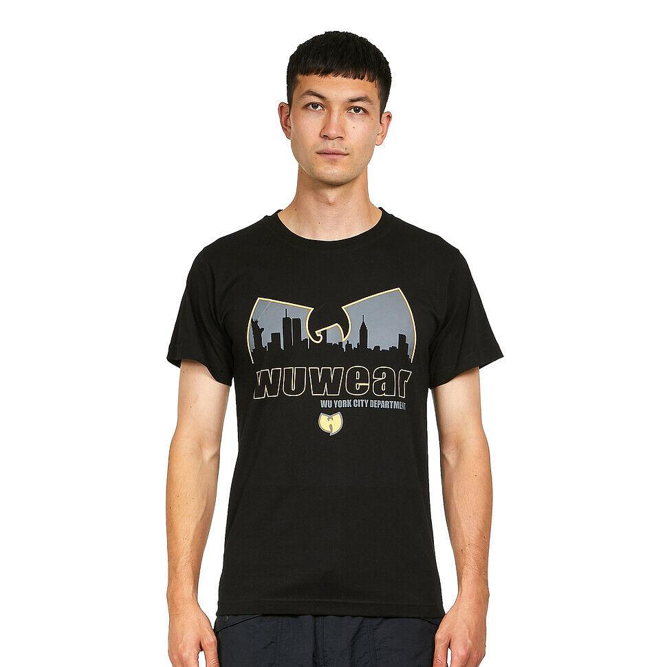 Черная футболка унисекс Wu Tang Clan Half Symbol City S
