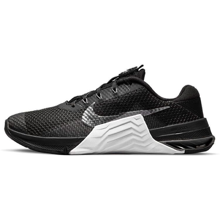 Nike Metcon 7 Черно-белые женские кроссовки Дымчато-серый металлик-темно-серый CZ8280-010 35.5