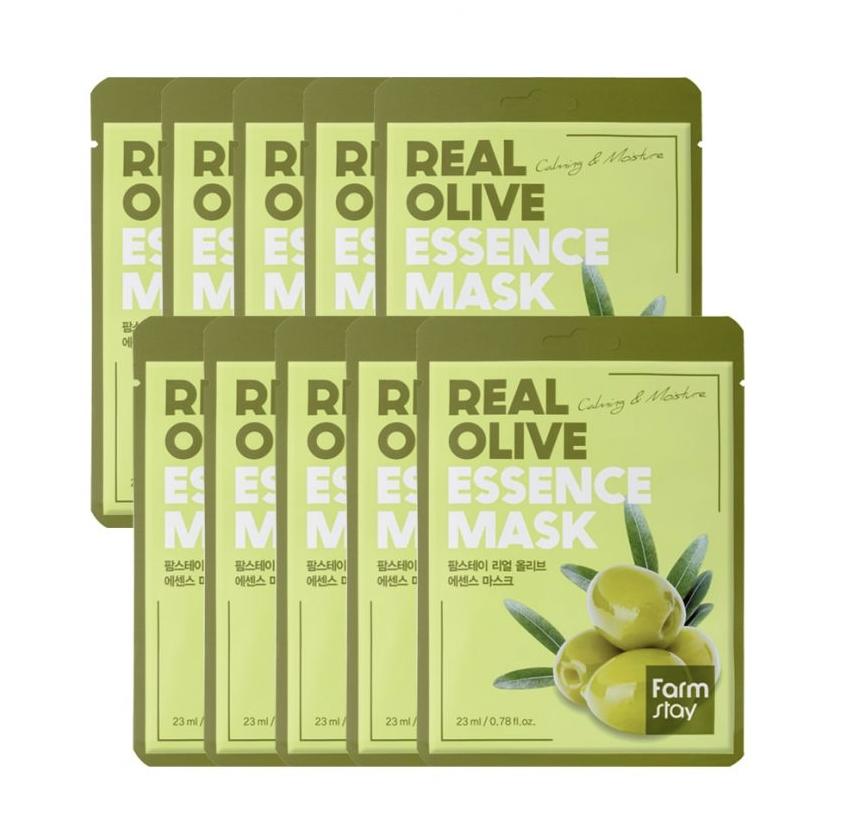 FARM STAY Real Olive Essence Mask 23 мл (3 варианта) 10sheets