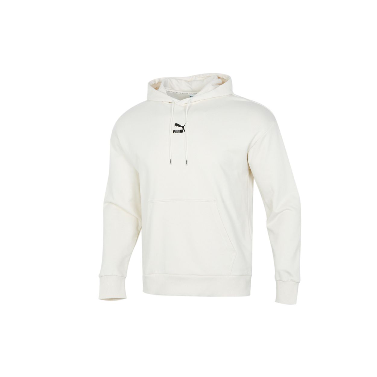 Puma Logo Knit Sports Hoodie Мужские топы Бежевый 533114-73 L