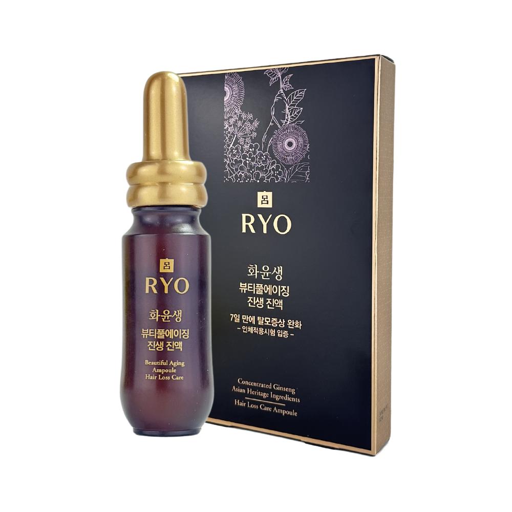 [Ryo] Beautiful Aging Ampoule Care против выпадения волос (8х20мл) [Уход за старением]