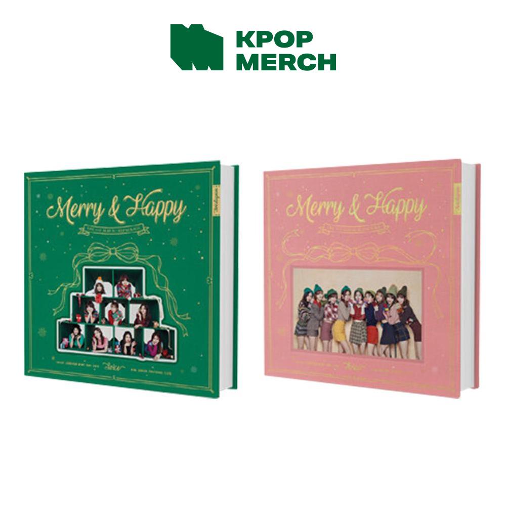 Музыкальные альбомы  Joom TWICE - 1-й альбом [Merry & Happy], переупакованная версия Happy