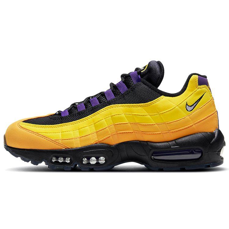Мужские кроссовки Nike LeBron James x Air Max 95 NRG Home Team черно-белые Amarillo CZ3624-001 42.5