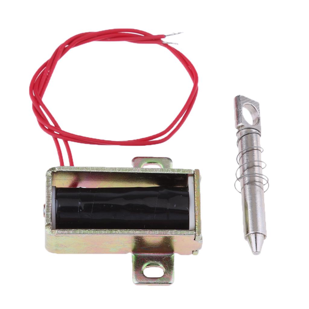 DC 12V 2A Электрический магнитный замок для дверей, ворот, ящика шкафа 30x28x10mm