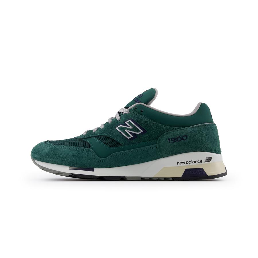 New Balance 1500 Сделано в Англии Rainforest Унисекс Кроссовки Зеленые Naval-Academy U1500GRG 43