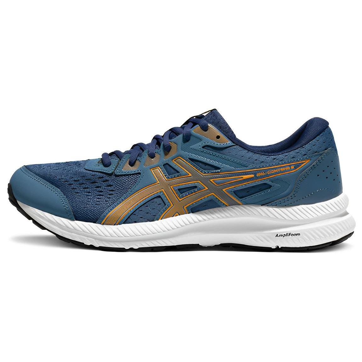 Мужские кроссовки ASICS Gel Contend 8 Azure Amber синие 1011B492-400 40.5
