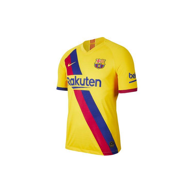 Мужская футбольная одежда Nike FC Barcelona Vapor Match Away 2019/20 желтая AJ5256-728 XS