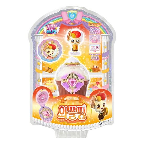 Куклы и аксессуары  Joom Catch Tiniping Sweet and Sour Waffle Ping Figure Set, 1 набор, популярный персонаж в Корее