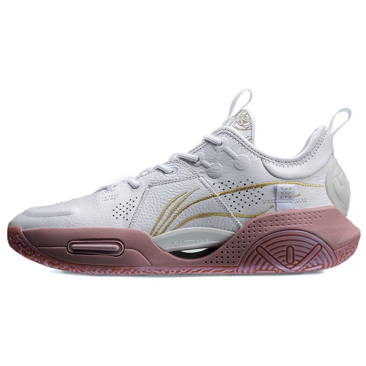 Баскетбольные кроссовки Li Ning All City 9 из искусственной кожи с синтетическим амортизирующим покрытием, нескользящие, износостойкие, дышащие, с поддержкой отскока, с низким верхом ABAR077-3 42⅓