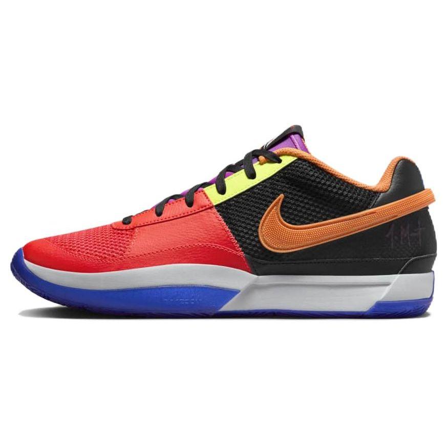 Мужские кроссовки в клетку Nike Ja 1 разноцветные черные волчьи-серые FJ4241-001 45