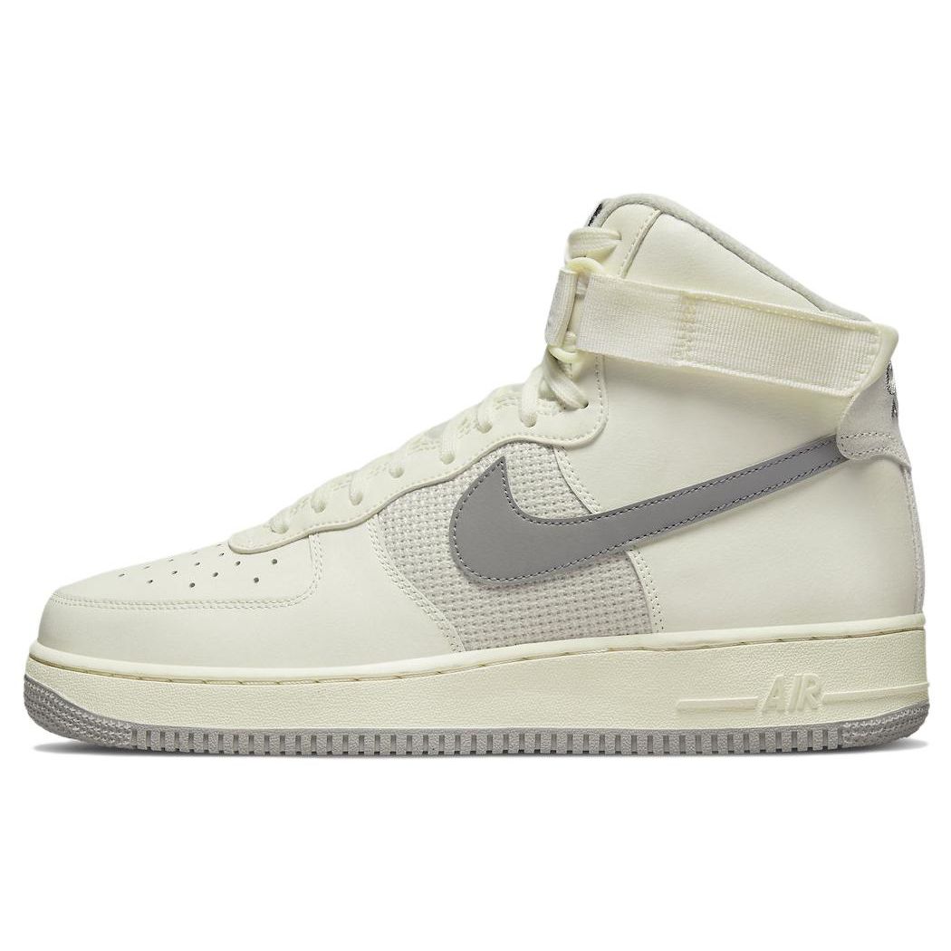 Nike Air Force 1 High 07 LV8 Sail Medium Grey Мужские кроссовки White Light-Bone Coconut-Milk DM0209-100 47.5