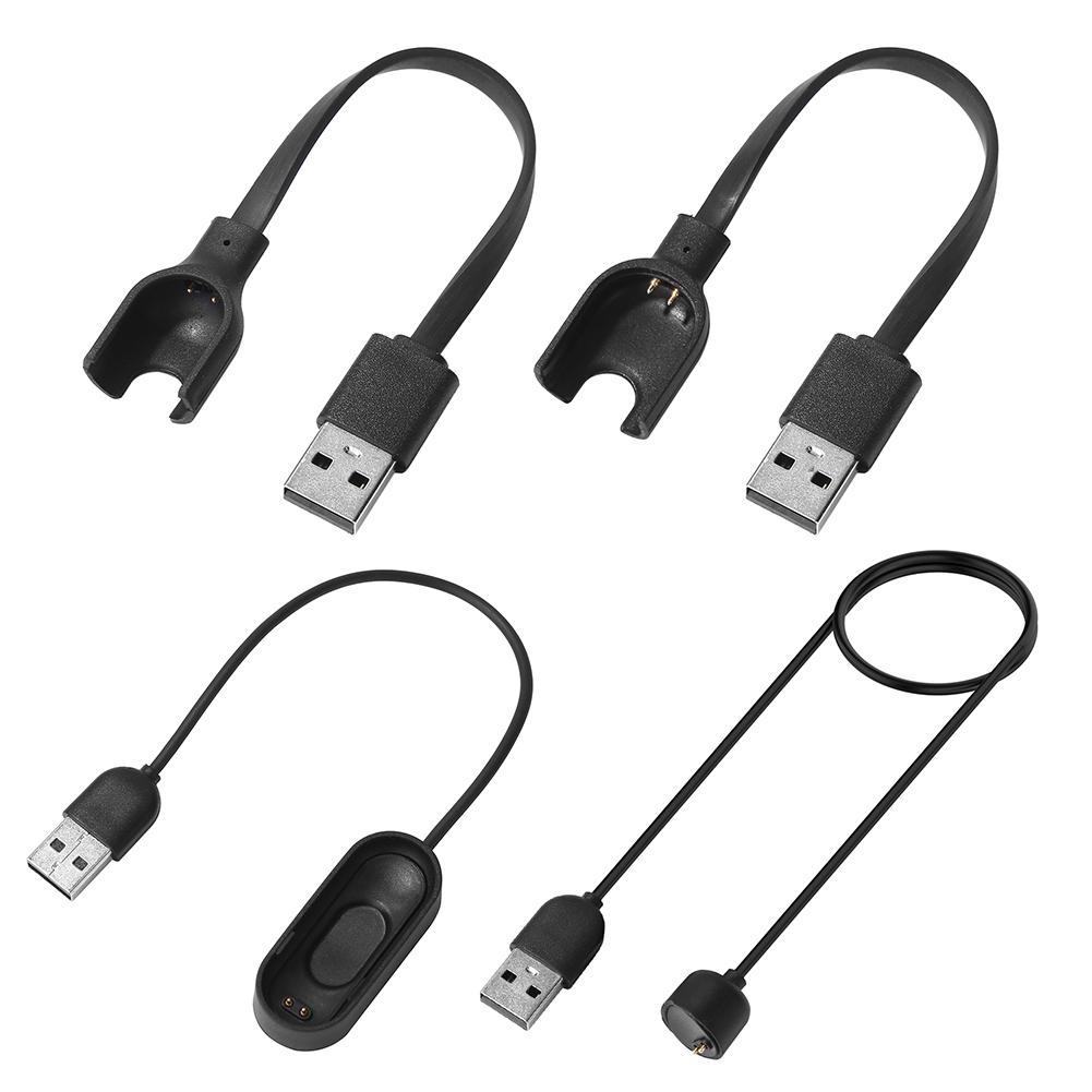  0,14 м USB-подставка для зарядки данных, док-кабель, зарядное устройство для браслета Xiaomi Mi Band 3 4, USB-зарядное устройство для Mi Band 2 1 For Xiaomi Band 3 Charger чёрный