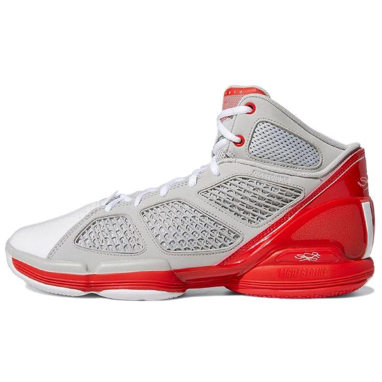 Adidas Adizero Rose 1.5 Restomod Grey Vivid Red Мужские кроссовки Grey-Two Cloud-White GY0257 46