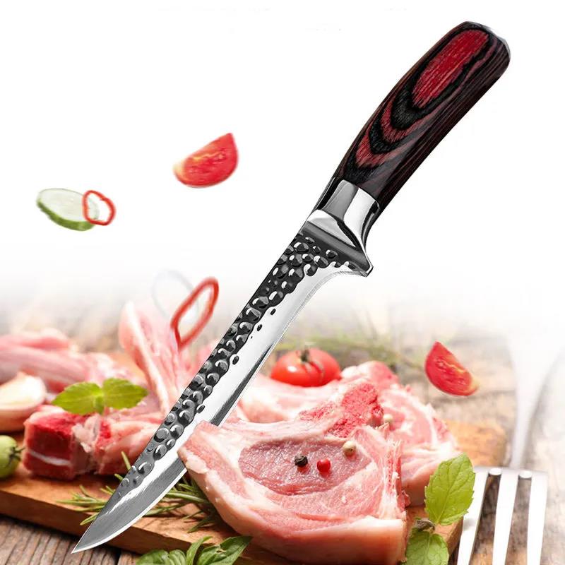 Кухонные ножи Кухонный нож для разделки мяса, нож для разделки мяса, нож для разделки мяса, инструмент для приготовления филе сырой рыбы Boning knife