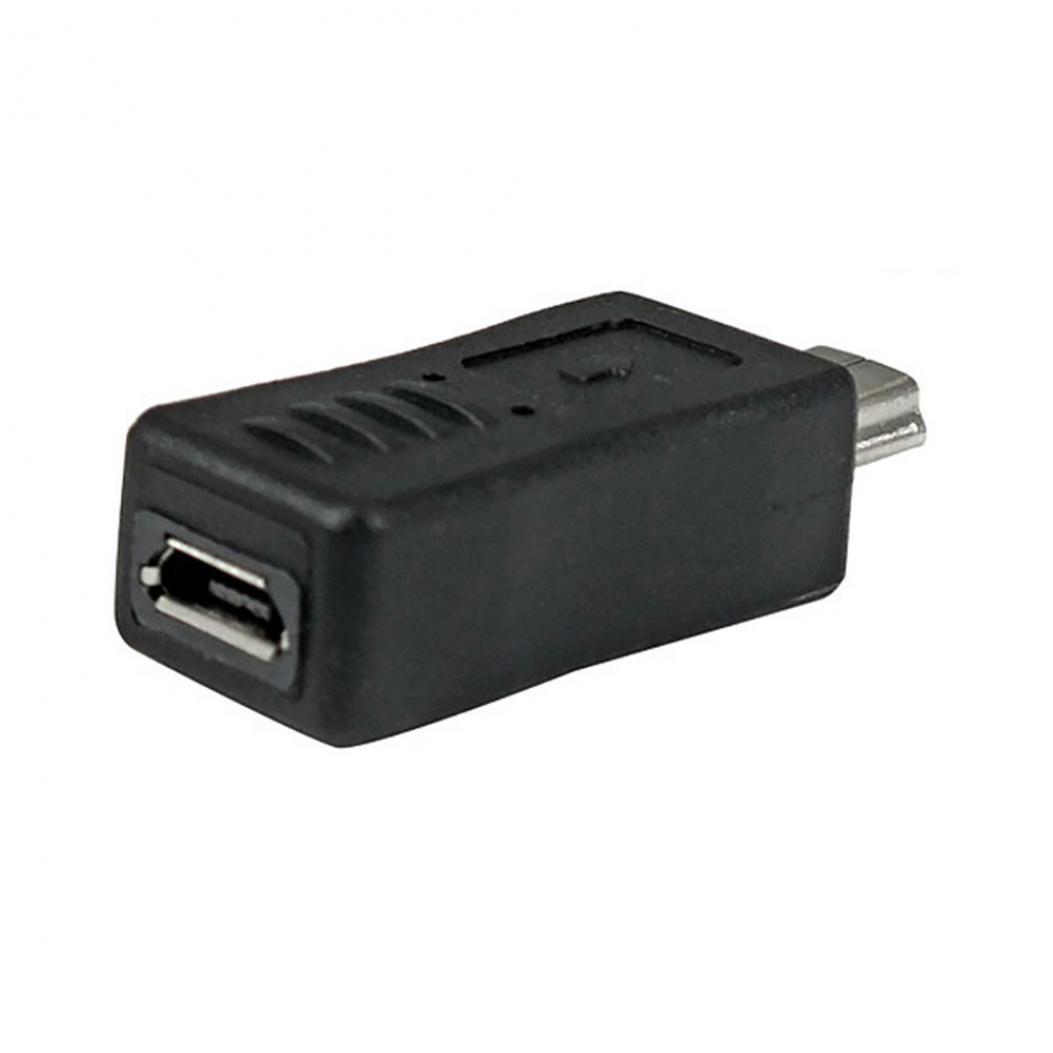 1 шт. портативный преобразователь разъема адаптера Micro USB «мама» в разъем «папа» Mini USB
