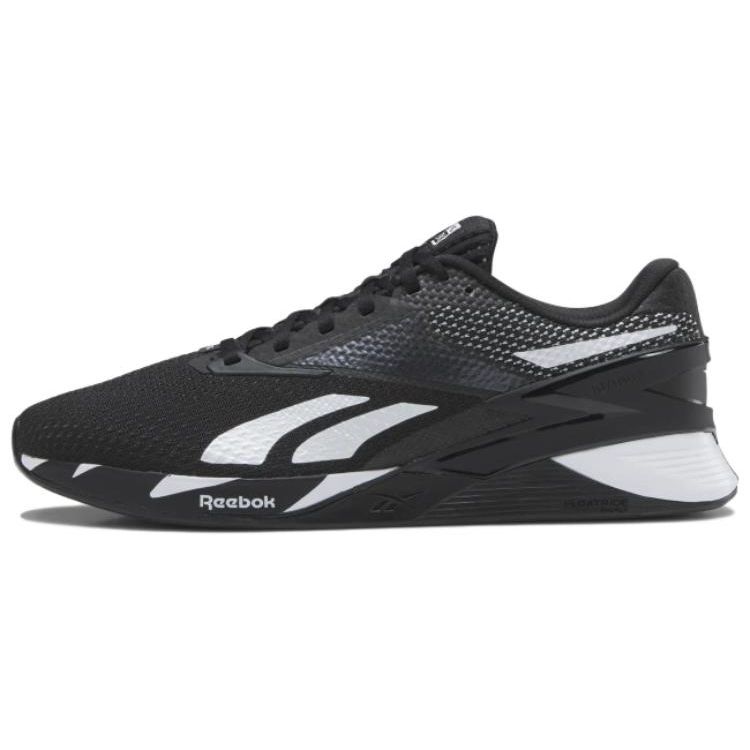 Reebok Nano X3 Черно-белые кроссовки унисекс Core-Black Footwear-White Smash-Orange HP6042 42