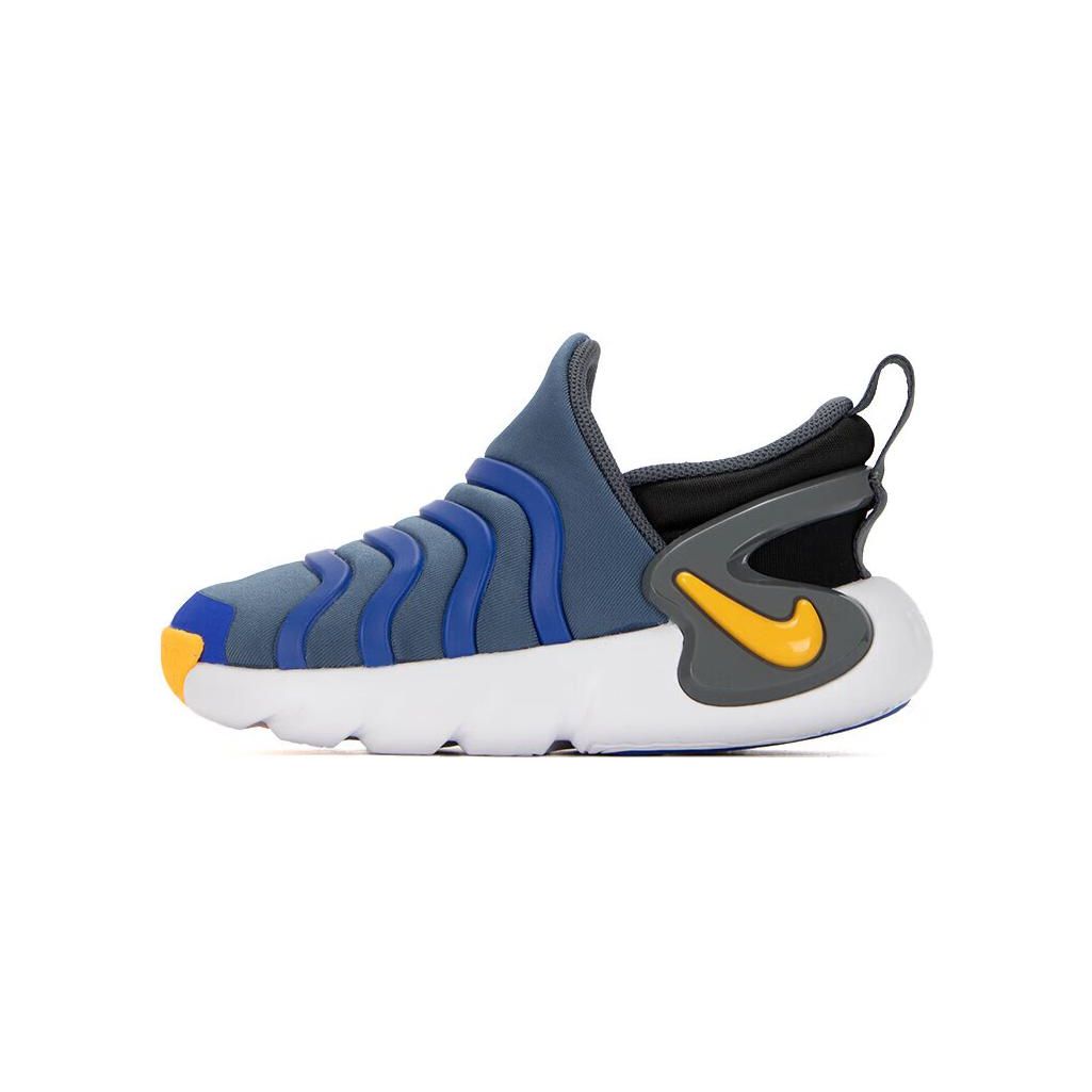 Nike Dynamo Go TD Diffused Blue Laser Orange Детские кроссовки Racer-Blue Iron-Grey DH3438-404 23.5