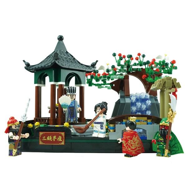Brick Cool Hero Троецарствие Lego Lego Lego Совместимая с Lego игрушка-блок, смешанная награда