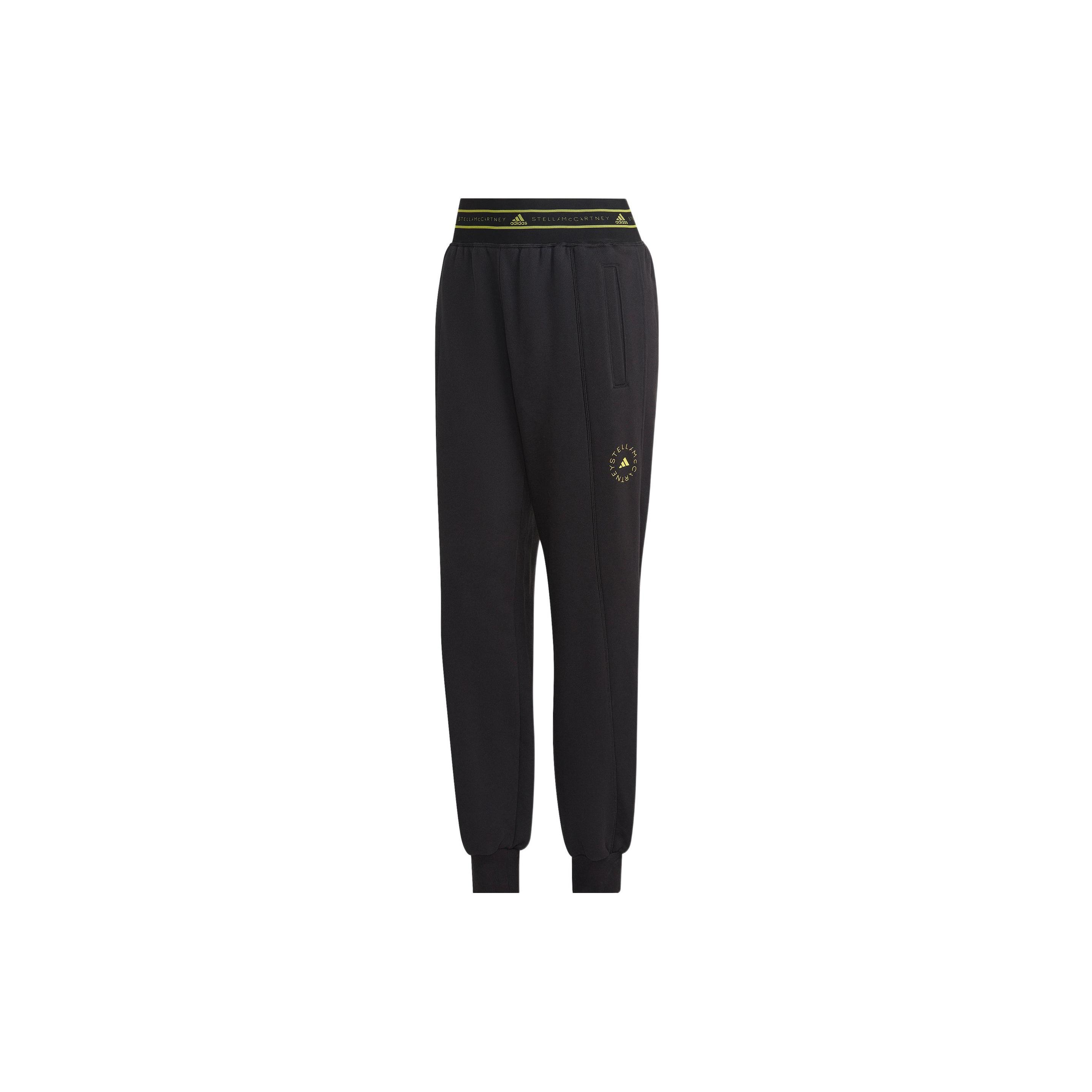 Adidas Stella Mccartney Sw Pt Ml Logo Джоггеры Женские брюки черные HM3817 XS