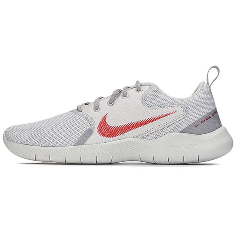 Мужские кроссовки Nike Flex Experience Run 10 Platinum Tint Чили красные белые CI9960-009 38.5